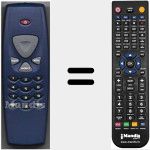 Replacement remote control for 262586461
