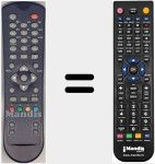 Replacement remote control for DSI30