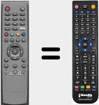 Replacement remote control for DSR50017