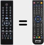 Replacement remote control for DXH290