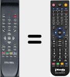 Replacement remote control for 5652 23 53