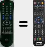 Replacement remote control for Airis001