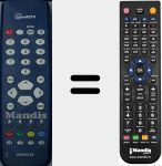 Replacement remote control for SF16