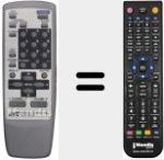Replacement remote control for RMC3641H