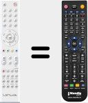 Replacement remote control for Lenuss002