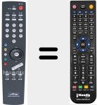 Replacement remote control for RK18 (060RK18G4)