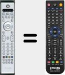 Replacement remote control for Radiola001