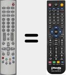 Replacement remote control for RLT2000