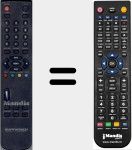 Replacement remote control for Orion (S1702)