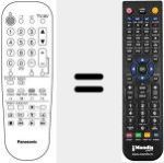 Replacement remote control for TNQ8E0461