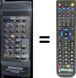 Replacement remote control RC54E