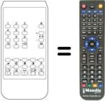 Replacement remote control SEC2475