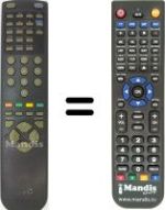 Replacement remote control SEC3308
