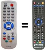 Replacement remote control :SEC4558