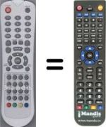 Replacement remote control Goodmans SEC15274