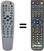 Replacement remote control SEC15784