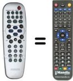 Replacement remote control SEC15782