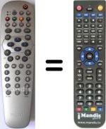 Replacement remote control Philips SEC3418