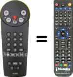Replacement remote control SEC3530