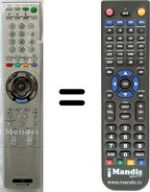 Replacement remote control Sony SEC3380