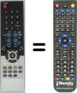 Replacement remote control Samsung SEC0874
