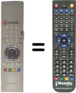 Replacement remote control SEC3105