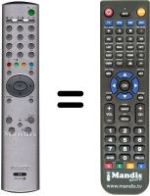 Replacement remote control SEC3330
