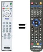 Replacement remote control Sony SEC15945