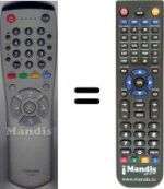 Replacement remote control WHV3506
