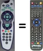 Replacement remote control WHV15177W