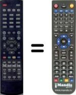 Replacement remote control WHV15776W