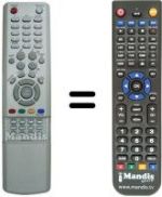 Replacement remote control Samsung HVS54002