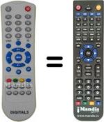 Replacement remote control XK-97685