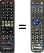 Replacement remote control Samsung HVS59065