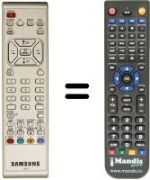 Replacement remote control 00225 A