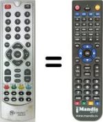 Replacement remote control Metronic 441535