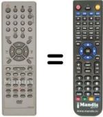 Replacement remote control 076N0GY030