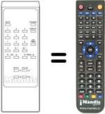 Replacement remote control CT 18