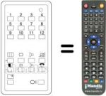 Replacement remote control 090800040