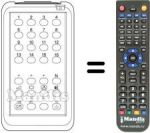Replacement remote control 16 FACH