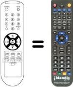 Replacement remote control 105-210A / J