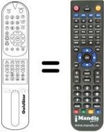 Replacement remote control 105-224V