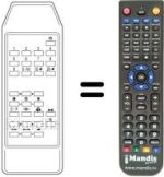 Replacement remote control 105-523C