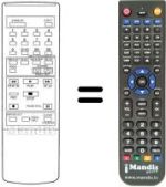 Replacement remote control 28C 1797