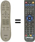 Replacement remote control Epson TW 200 H