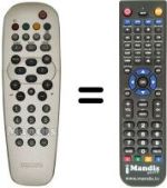Replacement remote control Aristona 15 PF 7835