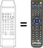 Replacement remote control 154 390