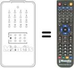 Replacement remote control INFRARED 16