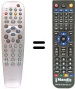 Replacement remote control Aristona 17 PF 9945