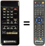 Replacement remote control 18-2732-1
